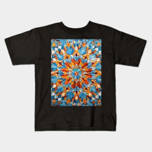 Ottoman Splendor Unveiled: Tiles, Ceramics, and Vibrant Artistry Kids T-Shirt